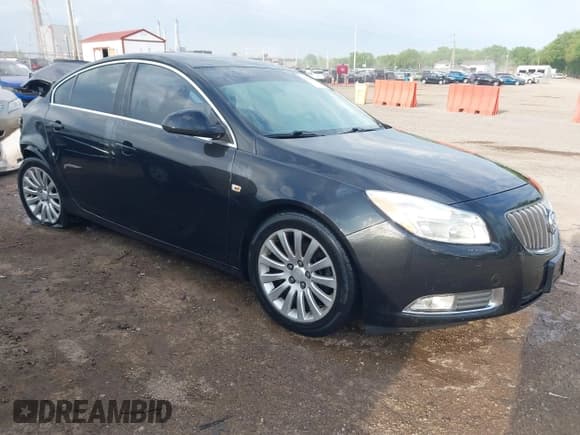 ✅ 2011 Buick Regal CXL Turbo TO2 • VIN: W04GW5EV0B1048040 • Lot: 42214095. Listed on IAAI with 189,618 mi. Free auction sales archive from the USA and detailed vehicle history report at DreamBid. Image 1.