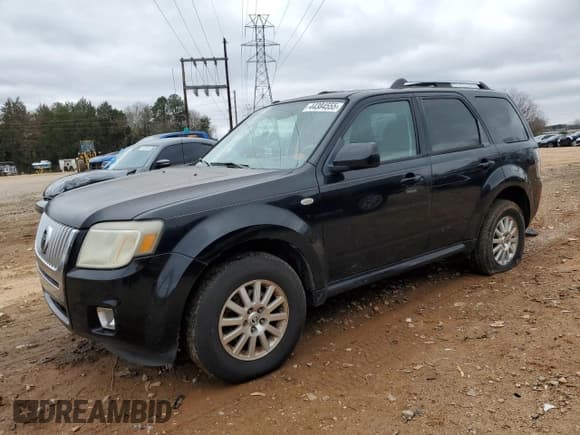 ✅ 2009 Mercury Mariner Premier • VIN: 4M2CU87749KJ12895 • Lot: 44384555. Listed on Copart with 278,370 mi. Free auction sales archive from the USA and detailed vehicle history report at DreamBid. Image 1.