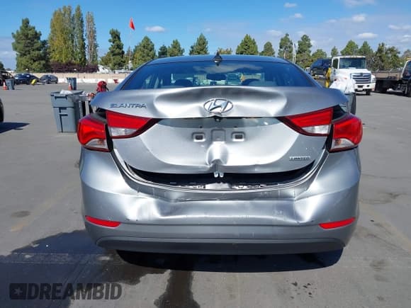 ✅ 2014 Hyundai Elantra SE • VIN: KMHDH4AE9EU161258 • Lot: 43420575. Listed on IAAI with 160,523 mi. Free auction sales archive from the USA and detailed vehicle history report at DreamBid. Image 6.