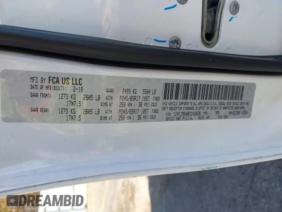 ✅ 2019 Jeep Cherokee Trailhawk Elite • VIN: 1C4PJMBN8KD142426 • Лот: 43564040. Опубликован ранее на IAAI с пробегом 157 220 миль. Бесплатный доступ к архиву аукционных продаж из США и подробный отчёт об истории автомобиля на DreamBid. Изображение 9.