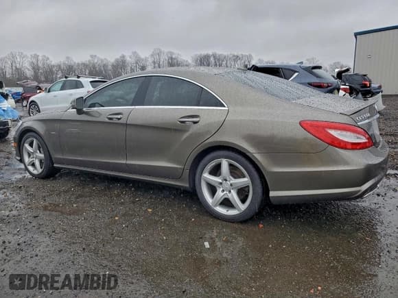 ✅ 2012 Mercedes-Benz CLS 550 • VIN: WDDLJ7DB6CA023821 • Lot: 93572115. Listed on Copart with 101,472 mi. Free auction sales archive from the USA and detailed vehicle history report at DreamBid. Image 2.