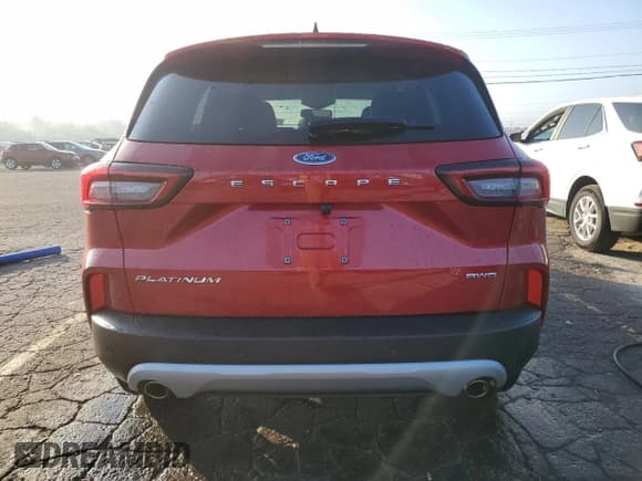 ✅ 2024 Ford Escape Platinum • VIN: 1FMCU9JA9RUA07625 • Lot: 80471115. Listed on Copart with 10,878 mi. Free auction sales archive from the USA and detailed vehicle history report at DreamBid. Image 6.