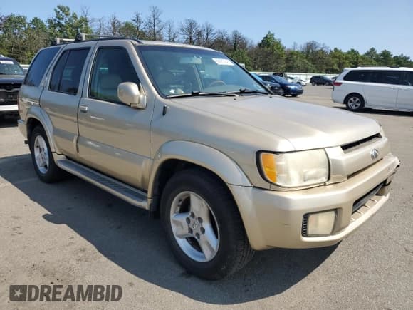 ✅ 2001 Infiniti QX4 Luxury • VIN: JNRDR09Y61W214537 • Lot: 68055245. Listed on Copart with 190,120 mi. Free auction sales archive from the USA and detailed vehicle history report at DreamBid. Image 4.
