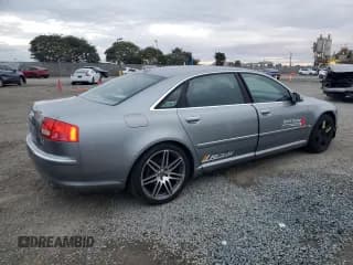 ✅ 2007 Audi A8 4.2L • VIN: WAUMV44E27N020213 • Lot: 93978605. Wystawiony na Copart z przebiegiem 145 686 mil. Bezpłatny archiwum sprzedaży aukcyjnych z USA i szczegółowy raport historii pojazdu na DreamBid. Zdjęcie 3.