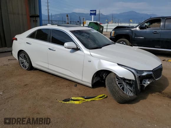 ✅ 2021 Cadillac CT4 Premium Luxury • VIN: 1G6DF5RK9M0134628 • Lot: 68969125. Listed on Copart with 41,764 mi. Free auction sales archive from the USA and detailed vehicle history report at DreamBid. Image 4.
