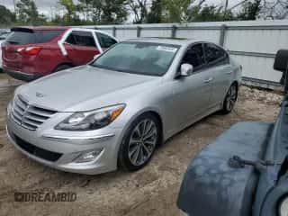 2013 Hyundai Genesis R-Spec z VIN KMHGC4DH1DU257353, wystawiony jako Copart lot #73685434 z przebiegiem 65 574 mil mil oraz Szkoda całkowita • Salvage title. Historia ofert i sprzedaży dostępna na DreamBid. Obrazek 1.
