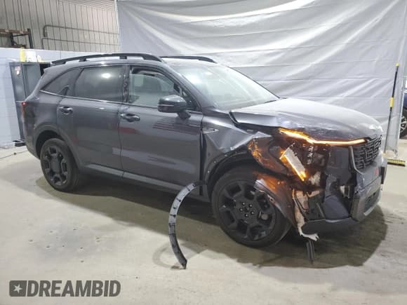 ✅ 2025 Kia Sorento X-Line EX • VIN: 5XYRHDJF9SG348905 • Lot: 62284325. Wystawiony na Copart z przebiegiem 8 986 mil. Bezpłatny archiwum sprzedaży aukcyjnych z USA i szczegółowy raport historii pojazdu na DreamBid. Zdjęcie 4.