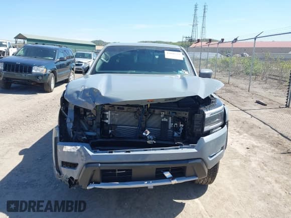 ✅ 2024 Nissan Frontier SV • VIN: 1N6ED1EK8RN668698 • Lot: 42096224. Listed on IAAI with 5,295 mi. Free auction sales archive from the USA and detailed vehicle history report at DreamBid. Image 12.