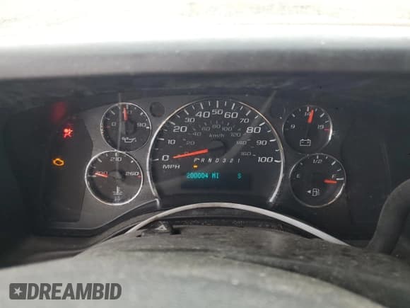 ✅ 2008 Chevrolet Express Cargo • VIN: 1GCGG29C981195542 • Lot: 81629925. Listed on Copart with 200,004 mi. Free auction sales archive from the USA and detailed vehicle history report at DreamBid. Image 9.