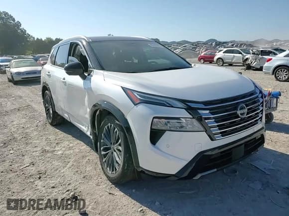 ✅ 2025 Nissan Rogue Platinum • VIN: JN8BT3DD0SW301063 • Lot: 85296305. Listed on Copart with 7,401 mi. Free auction sales archive from the USA and detailed vehicle history report at DreamBid. Image 14.