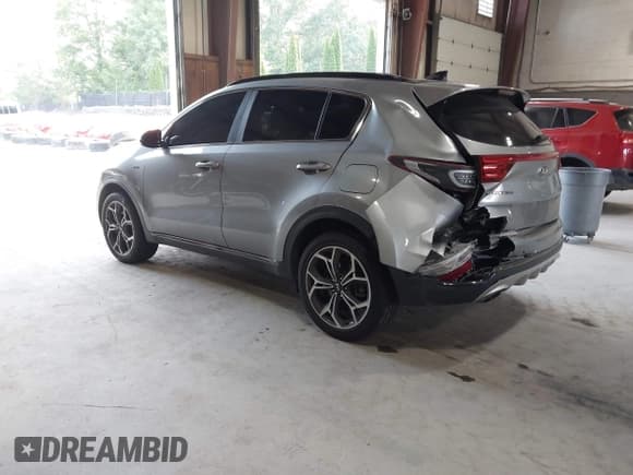 ✅ 2020 Kia Sportage SX Turbo • VIN: KNDPRCA68L7840712 • Lot: 42892041. Listed on IAAI with 87,801 mi. Free auction sales archive from the USA and detailed vehicle history report at DreamBid. Image 3.