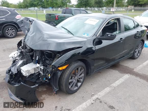 ✅ 2020 Honda Civic EX-L • VIN: 19XFC1F71LE201963 • Лот: 43052269. Опубликован ранее на IAAI с пробегом 62 413 миль. Бесплатный доступ к архиву аукционных продаж из США и подробный отчёт об истории автомобиля на DreamBid. Изображение 17.