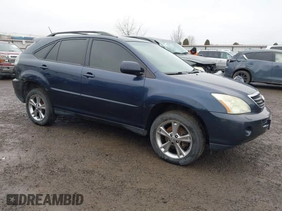 ✅ 2006 Lexus RX 400h • VIN: JTJHW31U260029400 • Lot: 43773333. Listed on IAAI with 261,097 mi. Free auction sales archive from the USA and detailed vehicle history report at DreamBid. Image 1.