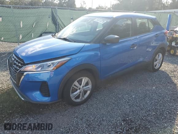 ✅ 2021 Nissan Kicks S • VIN: 3N1CP5BVXML523102 • Lot: 91311275. Wystawiony na Copart z przebiegiem 61 543 mil. Bezpłatny archiwum sprzedaży aukcyjnych z USA i szczegółowy raport historii pojazdu na DreamBid. Zdjęcie 1.