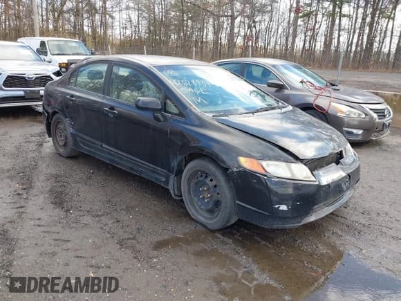 ✅ 2008 Honda Civic LX • VIN: 1HGFA16558L034687 • Лот: 43780107. Опубликован ранее на IAAI с пробегом Не указан. Бесплатный доступ к архиву аукционных продаж из США и подробный отчёт об истории автомобиля на DreamBid. Изображение 1.