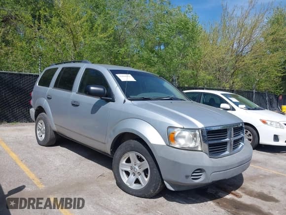 ✅ 2007 Dodge Durango SXT • VIN: 1D8HD38NX7F538612 • Lot: 42094362. Listed on IAAI with 263,988 mi. Free auction sales archive from the USA and detailed vehicle history report at DreamBid. Image 1.