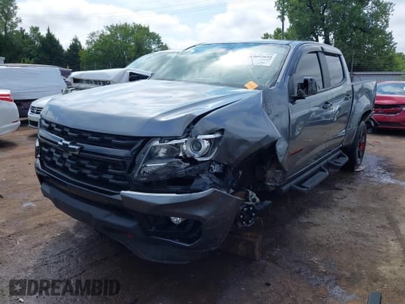 ✅ 2022 Chevrolet Colorado 4WD LT • VIN: 1GCGTCENXN1144409 • Lot: 43092049. Listed on IAAI with 88,900 mi. Free auction sales archive from the USA and detailed vehicle history report at DreamBid. Image 2.