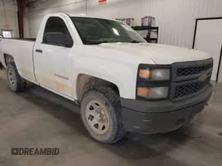 2015 Chevrolet Silverado 1500 Work Truck z VIN 1GCNKPEC4FZ274852, wystawiony jako IAAI lot #43246592 z przebiegiem 88 547 mil mil oraz . Historia ofert i sprzedaży dostępna na DreamBid. Obrazek 1.