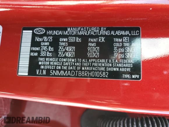 ✅ 2024 Genesis GV70 2.5T • VIN: 5NMMADTB8RH010582 • Lot: 71735585. Listed on Copart with 11,396 mi. Free auction sales archive from the USA and detailed vehicle history report at DreamBid. Image 13.