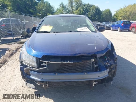 ✅ 2013 Chevrolet Cruze LS • VIN: 1G1PA5SH7D7185147 • Lot: 43296228. Listed on IAAI with 127,952 mi. Free auction sales archive from the USA and detailed vehicle history report at DreamBid. Image 13.