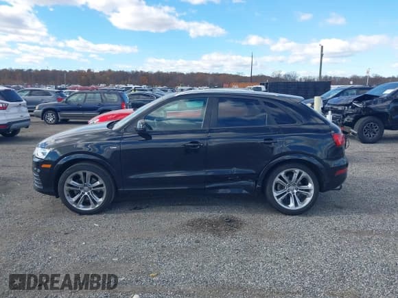✅ 2018 Audi Q3 Premium • VIN: WA1BCCFSXJR031354 • Lot: 43636502. Listed on IAAI with 109,704 mi. Free auction sales archive from the USA and detailed vehicle history report at DreamBid. Image 14.