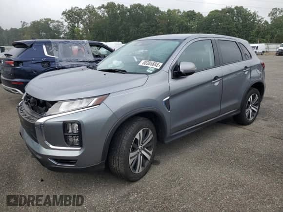 2023 Mitsubishi Outlander ES z VIN JA4ARUAU9PU014074, wystawiony jako Copart lot #80305885 z przebiegiem 34 772 mil mil oraz Szkoda całkowita • Salvage title. Historia ofert i sprzedaży dostępna na DreamBid. Obrazek 1.
