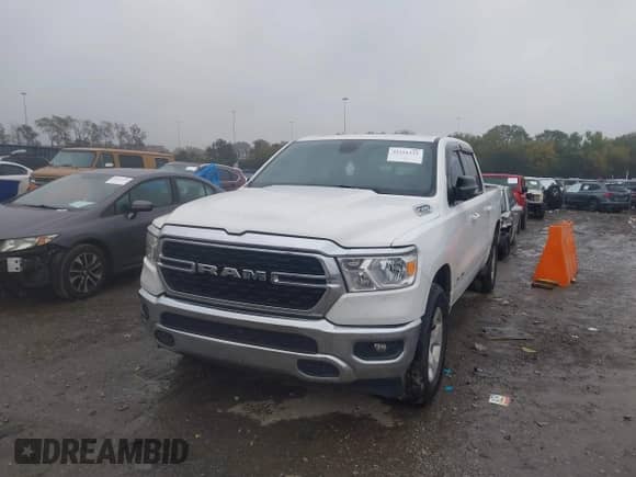 2022 Ram 1500 Big Horn with VIN 1C6RRFFG0NN298149, listed as a IAAI auction lot 43531131 with 238,021 mi miles and . Bid and sale history available at DreamBid. Image 6.