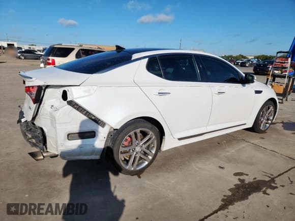✅ 2013 Kia Optima SX • VIN: 5XXGR4A65DG234220 • Lot: 81566445. Listed on Copart with 192,605 mi. Free auction sales archive from the USA and detailed vehicle history report at DreamBid. Image 3.