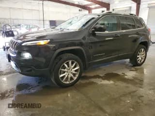 ✅ 2014 Jeep Cherokee Limited • VIN: 1C4PJMDS8EW190228 • Lot: 92462555. Listed on Copart with 129,947 mi. Free auction sales archive from the USA and detailed vehicle history report at DreamBid. Image 1.