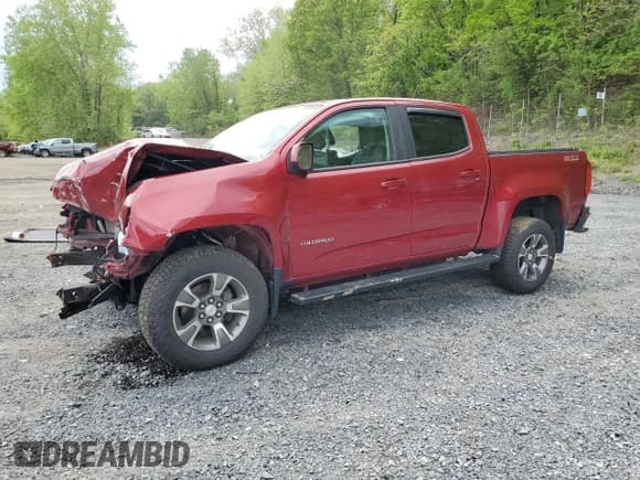 ✅ 2019 Chevrolet Colorado 4WD Z71 • VIN: 1GCGTDEN7K1125382 • Лот: 56019785. Опубликован ранее на Copart с пробегом 75 874 миль. Бесплатный доступ к архиву аукционных продаж из США и подробный отчёт об истории автомобиля на DreamBid. Изображение 1.