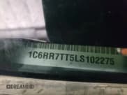 ✅ 2020 Ram 1500 SLT • VIN: 1C6RR7TT5LS102275 • Lot: 63315475. Listed on Copart with Not provided. Free auction sales archive from the USA and detailed vehicle history report at DreamBid. Image 12.