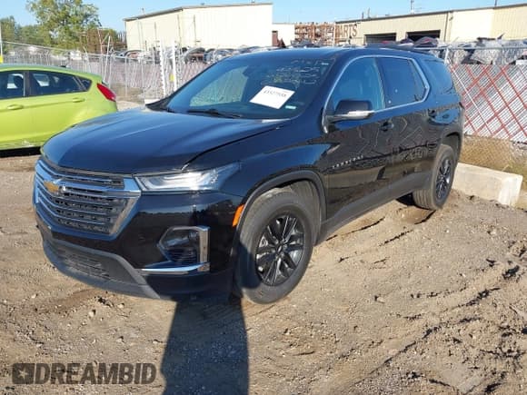 ✅ 2023 Chevrolet Traverse LT Cloth • VIN: 1GNEVGKW2PJ124025 • Lot: 43327558. Wystawiony na IAAI z przebiegiem 37 031 mil. Bezpłatny archiwum sprzedaży aukcyjnych z USA i szczegółowy raport historii pojazdu na DreamBid. Zdjęcie 2.