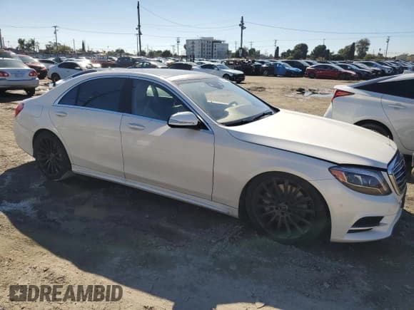 ✅ 2015 Mercedes-Benz S 550 • VIN: WDDUG8CB0FA074553 • Lot: 82545185. Listed on Copart with Not provided. Free auction sales archive from the USA and detailed vehicle history report at DreamBid. Image 4.