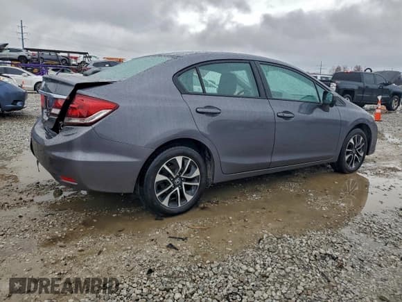✅ 2014 Honda Civic EX • VIN: 19XFB2F89EE019481 • Lot: 92932875. Listed on Copart with 96,156 mi. Free auction sales archive from the USA and detailed vehicle history report at DreamBid. Image 3.