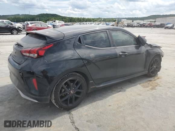 2019 Hyundai Veloster Turbo z VIN KMHTH6ABXKU016027, wystawiony jako Copart lot #60193694 z przebiegiem 48 088 mil mil oraz Szkoda całkowita • Salvage title. Historia ofert i sprzedaży dostępna na DreamBid. Obrazek 3.