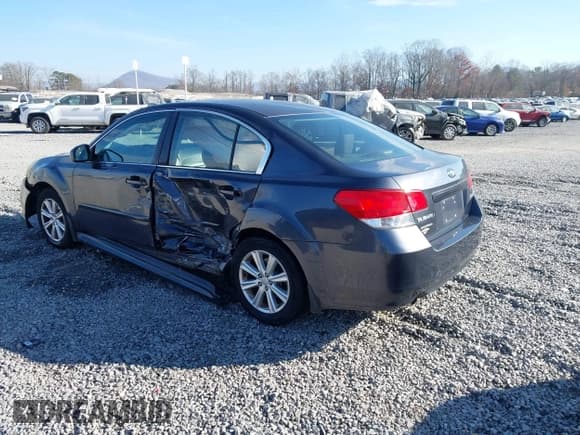✅ 2012 Subaru Legacy Premium • VIN: 4S3BMCC65C3025168 • Lot: 43745768. Listed on IAAI with 142,038 mi. Free auction sales archive from the USA and detailed vehicle history report at DreamBid. Image 3.