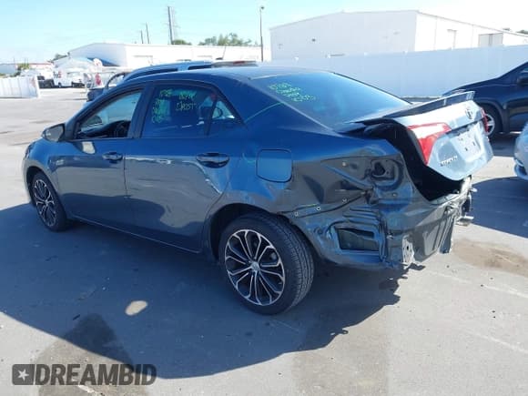 ✅ 2016 Toyota Corolla L • VIN: 2T1BURHE5GC571744 • Lot: 43403198. Listed on IAAI with 87,811 mi. Free auction sales archive from the USA and detailed vehicle history report at DreamBid. Image 3.