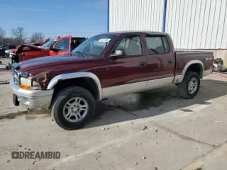 ✅ 2003 Dodge Dakota SLT • VIN: 1D7HG48N23S135937 • Lot: 85747544. Wystawiony na Copart z przebiegiem 164 352 mil. Bezpłatny archiwum sprzedaży aukcyjnych z USA i szczegółowy raport historii pojazdu na DreamBid. Zdjęcie 1.