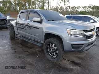 2019 Chevrolet Colorado 2WD Work Truck z VIN 1GCGSBEN8K1109036, wystawiony jako IAAI lot #43390057 z przebiegiem 86 809 mil mil oraz . Historia ofert i sprzedaży dostępna na DreamBid. Obrazek 1.