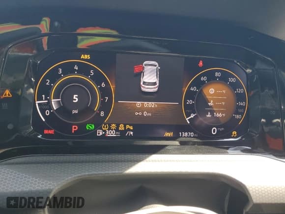 ✅ 2023 Volkswagen Golf GTI 40th Anniversary Edition • VIN: WVW8A7CD2PW205947 • Lot: 69680744. Listed on Copart with 13,870 mi. Free auction sales archive from the USA and detailed vehicle history report at DreamBid. Image 9.