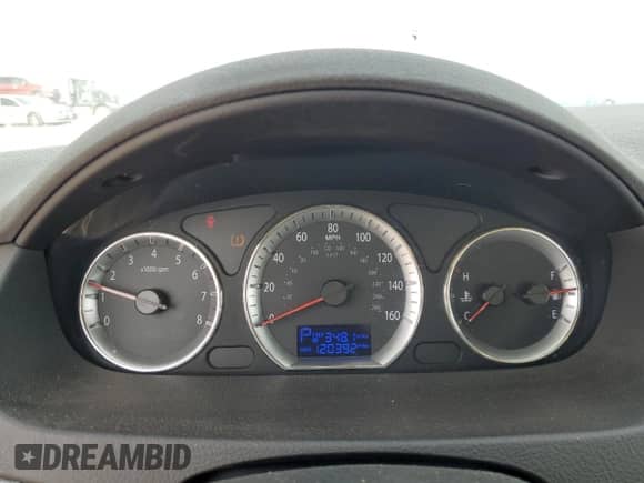 2010 Hyundai Sonata GLS z VIN 5NPET4AC9AH622548, wystawiony jako Copart lot #91658505 z przebiegiem 120 392 mil mil oraz Czysty tytuł • Clean title. Historia ofert i sprzedaży dostępna na DreamBid. Obrazek 9.