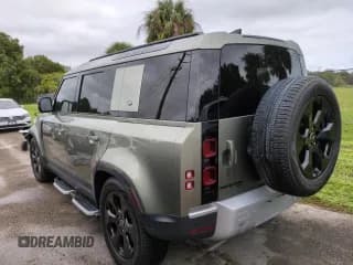 ✅ 2023 Land Rover Defender SE • VIN: SALEP7EU2P2112487 • Лот: 74418064. Опубликован ранее на Copart с пробегом Не указан. Бесплатный доступ к архиву аукционных продаж из США и подробный отчёт об истории автомобиля на DreamBid. Изображение 2.