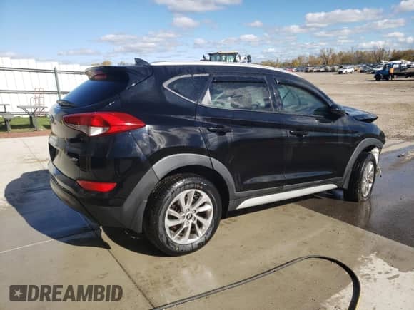 2018 Hyundai Tucson SEL with VIN KM8J3CA47JU701509, listed as a Copart auction lot 90939625 with Not provided miles and Clean title. Bid and sale history available at DreamBid. Image 3.