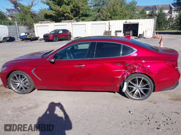 ✅ 2019 Genesis G70 Advanced • VIN: KMTG44LA6KU022645 • Лот: 43330691. Опубликован ранее на IAAI с пробегом 48 053 миль. Бесплатный доступ к архиву аукционных продаж из США и подробный отчёт об истории автомобиля на DreamBid. Изображение 14.