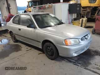 2000 Hyundai Accent with VIN KMHCF35G6YU016772, listed as a IAAI auction lot 41067014 with 221,560 mi miles and . Bid and sale history available at DreamBid. Image 1.