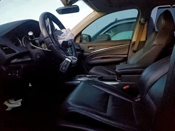 ✅ 2016 Acura MDX Advance • VIN: 5FRYD4H93GB028449 • Lot: 95176275. Listed on Copart with Not provided. Free auction sales archive from the USA and detailed vehicle history report at DreamBid. Image 7.