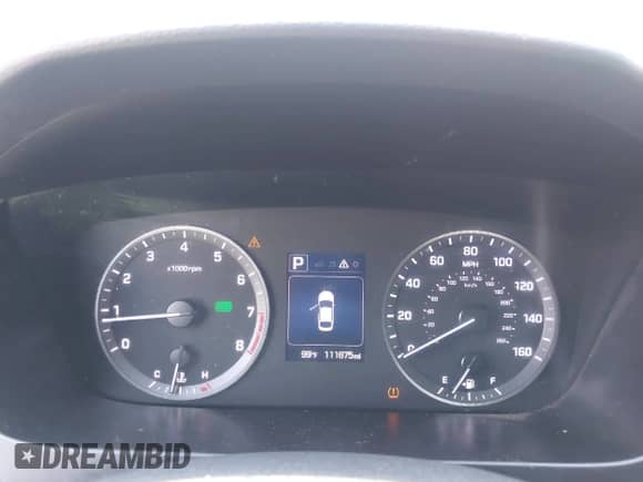 2015 Hyundai Sonata SE with VIN 5NPE24AF9FH149335, listed as a IAAI auction lot 42985916 with 111,875 mi miles and . Bid and sale history available at DreamBid. Image 7.