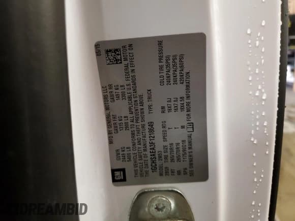 ✅ 2015 Chevrolet Colorado 2WD WT • VIN: 1GCHSAEA3F1218649 • Лот: 78365864. Опубликован ранее на Copart с пробегом 223 652 миль. Бесплатный доступ к архиву аукционных продаж из США и подробный отчёт об истории автомобиля на DreamBid. Изображение 14.