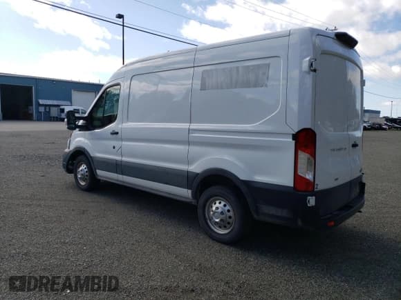 ✅ 2021 Ford Transit • VIN: 1FTYE2C85MKA07828 • Lot: 64449165. Listed on Copart with 16,811 mi. Free auction sales archive from the USA and detailed vehicle history report at DreamBid. Image 2.