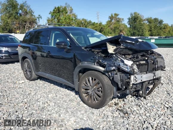 ✅ 2022 Nissan Pathfinder SL • VIN: 5N1DR3CB9NC203377 • Lot: 89447165. Listed on Copart with 76,375 mi. Free auction sales archive from the USA and detailed vehicle history report at DreamBid. Image 4.